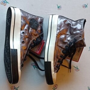 Sample Converse All Star 70 Hi. Size 9 Black/Egret. Leather